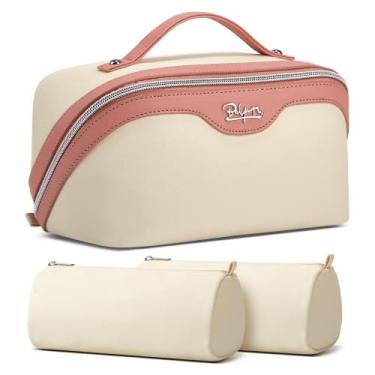 Imagem de Organizador de bolsas de maquiagem BOYATU Travel, conjunto de 3 peças 