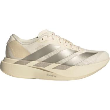 Imagem de Adidas Tênis feminino Ironmt/Cblack Adizero Evo SL W preto ferro met./Core Black 35 EUA, Wonder White/Cyber Metallic/Warm Vanilla, 11 Wide