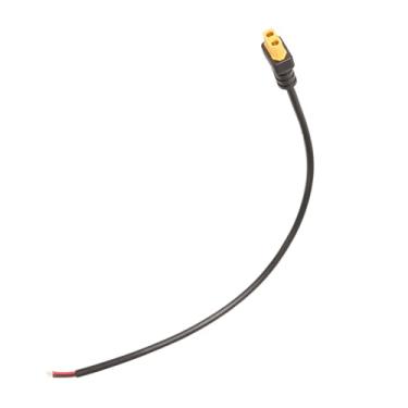 Imagem de Cabo XT60 Power Pigtails, plugue macho 18AWG DC 24V XT60 para abrir o cabo de alimentação desencapado para equilibrar carros, drones, carros de brinquedo, baterias de lítio e mais (1,64 pés).
