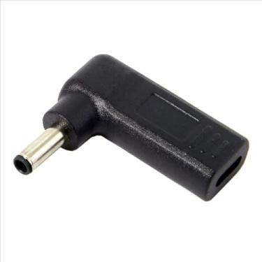 Imagem de Adaptador de carregamento USB C para laptop de 7,4 mm fêmea tipo C para macho DC 7,4 x 5,0 mm Conversor de plugue de plugue de barril PD Pontas de conector de carregador de energia para Dell Latitude