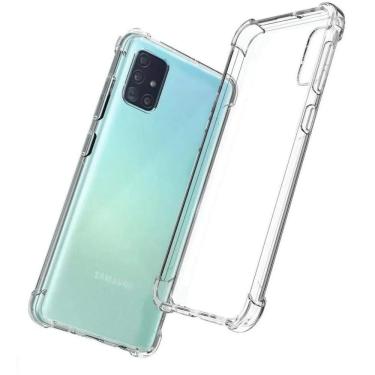 Imagem de Capa Para Smartphone Samsung A21S Hrebos Anti Shock Transpar