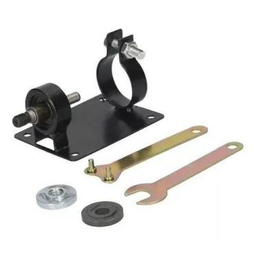 Imagem de Kit Adaptador Suporte Furadeira Cortador Mesa Bancada - SG UTILIDADES