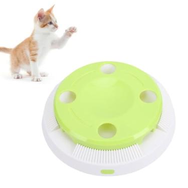 Imagem de Pssopp Brinquedo de Gato Elétrico Interativo, Teaser de Gato Automático Brinquedo de Entretenimento para Animais de Estimação Internos Alívio de Tédio