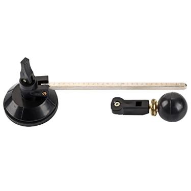 Imagem de Cortador de Vidro Compassos de Corte Circular Com Ventosa, Ferramenta Ajustável para Amadores e Profissionais, Material Plástico (30cm)