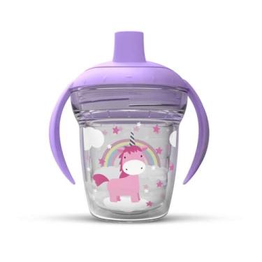 Imagem de Copo Infantil de Transição Unicórnio 170 ml Antivazamento