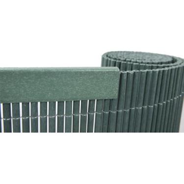Imagem de Cerca Ocultacao Pvc 2 Faces Verde 19mmx1x3m Naterial