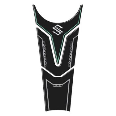 Imagem de Adesivo Frontal V-Strom 650 2020-2021 - Protetor Tank Pad - Cromo Sign