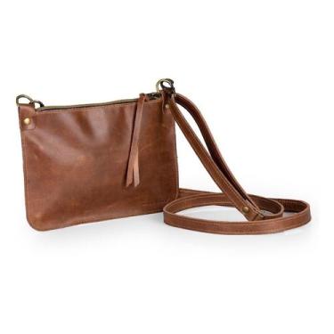 Imagem de Bolsa Feminina Pequena Tiracolo Couro legitimo basica - ello griff, Ma