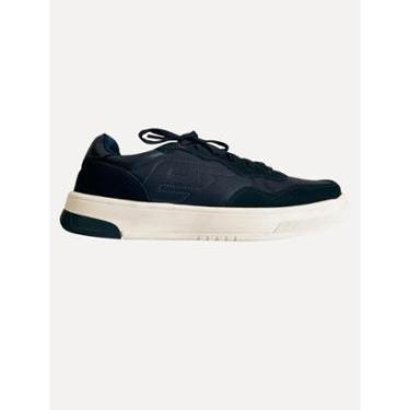 Imagem de Tênis Ellus Masculino Couro Parker Azul Marinho-Masculino