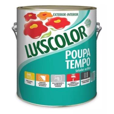 Imagem de Seladora Acrilica Parede Lukscolor 3,6l Poupa Tempo Galão