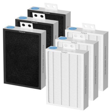 Imagem de Filtro de ar Ganteny 6-Pack 500/600 Series HEPA de substituição