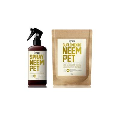 Imagem de Kit Neem Spray e Suplemento Alimentar Para Pets - Preserva Mundi