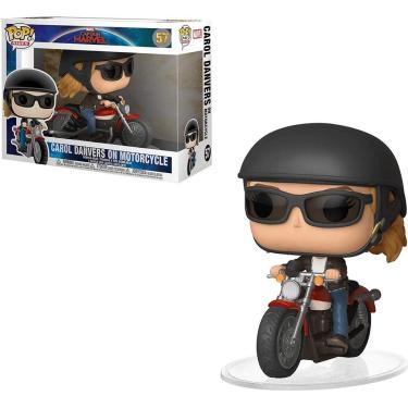 Imagem de Funko Pop Captain Marvel 57 Carol Danvers On Motorcycle