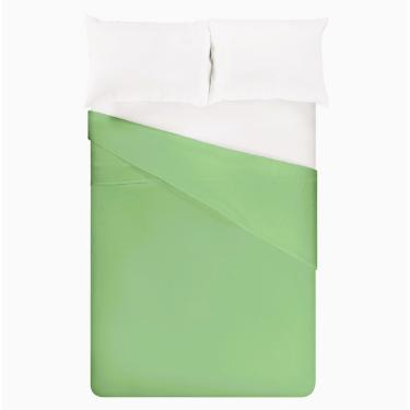 Imagem de Lencol Avulso Casal Sem Elastico Algodão Liso Estamparia