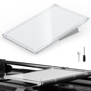 Imagem de Suporte de rack de teto Starlink Performance (Gen3), capa protetora DAIERTEK Starlink FFP, resistente ao calor, impermeável, fácil instalação de parafuso, para teto de carro, trailer, caminhão