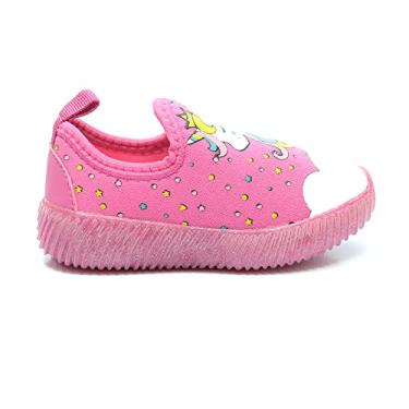Imagem de Tênis Infantil Batatinha 168 Jogging Com LED Rosa 22