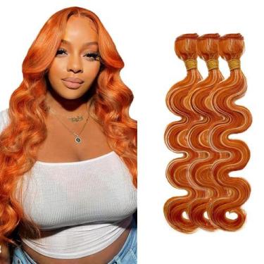 Imagem de Pacotes de cabelo DiexRlamx Color 350 Body Wave 70-80cm 3 pacotes