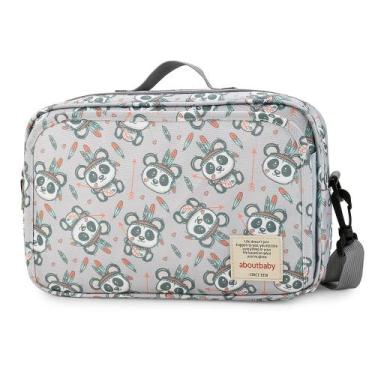Imagem de Bolsa para transporte de fraldas MOMIGO Baby Diaper Caddy Tote Panda D