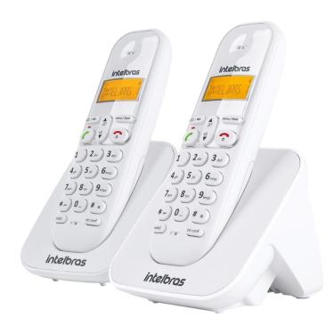 Imagem de Telefone Sem Fio Intelbras Ts3112 Ramal Branco