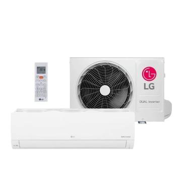 Imagem de Ar Condicionado Split LG DUAL Inverter Voice +AI 9000 BTUs Frio 127V S3-Q09AA31D