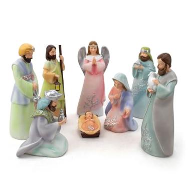 Imagem de Presépio Importado Resina 8 Peças 16 cm