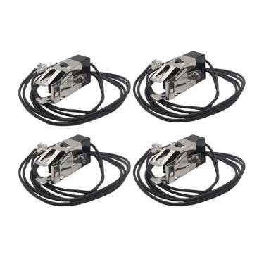 Imagem de Kit de reposição para receptáculo de elemento e fio WB2X8228 com 4 peças de substituição para queimadores de fogão elétrico GE Hotpoint AP2013499, PS242972