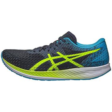 Imagem de ASICS Men's Hyper Speed Running Shoes, 8M, French Blue/Hazard Green