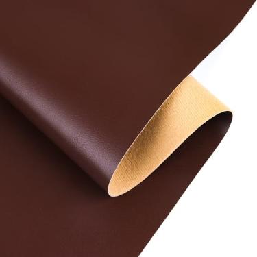 Imagem de Tecido de couro sintético para artesanato, tecido sintético macio de poliuretano estofado, projetos faça você mesmo para barco ao ar livre, cadeira de sofá de costura automotiva, corte individual de 1