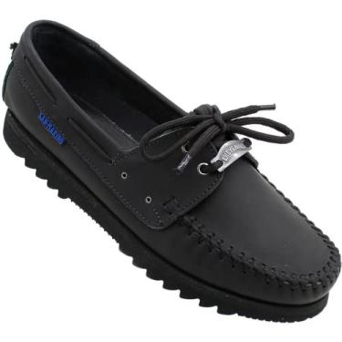 Imagem de SAPATO MOCASSIM MASCULINO SAN MARINO CHEYENNE 10100 EM COURO Cor:Preto;Tamanho:37