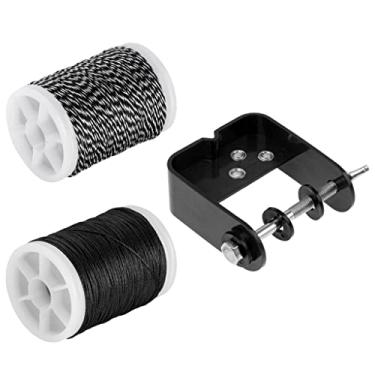 Imagem de barenx 2 rolos para servir corda de arco e flecha + ferramenta de gabarito para servidor de cordas de arco