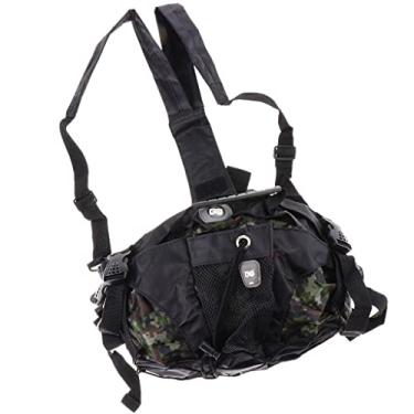 Imagem de Luzhengyang Mochila esportiva para patins - alças ajustáveis, vários bolsos, camuflagem - para homens, mulheres, patins de gelo e patins - camuflagem