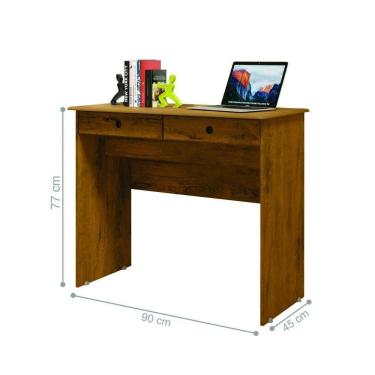 Imagem de Escrivaninha 2 Gavetas Saturno Freijo