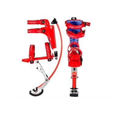 Imagem de Tênis infantil Skyrunner infantil canguru para exercícios de fitness (40 – 60 kg), Vermelho