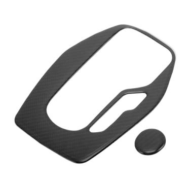 Imagem de TUCKBOLD Capa de acabamento do painel de mudança de marchas de controle central para Chevrolet Camaro 2016-2024 Painel de controle de mudança de marchas adesivo preto meia embalagem guarnição