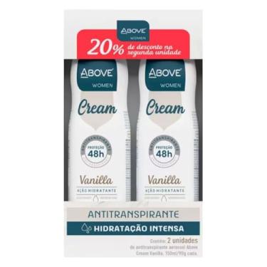 Imagem de Packs Above Com 2 Desodorantes Antitranspirantes Cream Vanilla 12