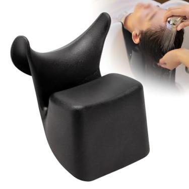 Imagem de YINSHCO Almofada de descanso de pescoço para tigela de xampu, confortável para salão de cabeleireiro, lavatório de gel, almofada de silicone para lavagem de cabelo, acessório de pia de cabeleireiro