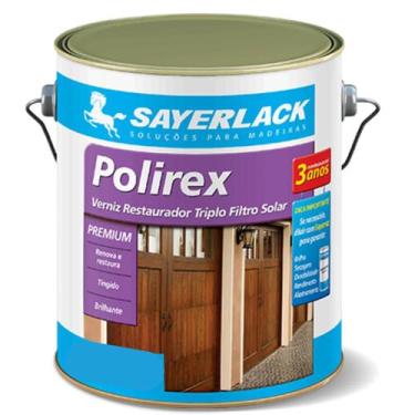 Imagem de Verniz Brilhante Tingidor 900ml - POLIREX - SAYERLACK