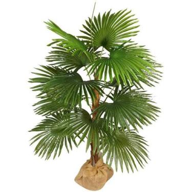 Imagem de Planta Palmeira Artificial de Luxo Verde Permanente 1.28m - La Caza St