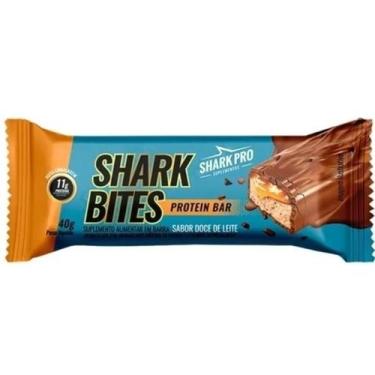 Imagem de Shark Bites Protein Barra Sabor Doce De Leite 40G - Sharkpro