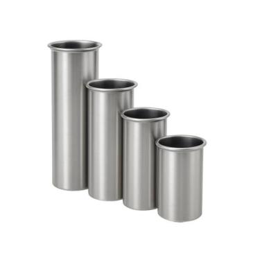 Imagem de Kit 4 Formas de Alumínio Cilíndrico N04 para Velas Artesanais - Global