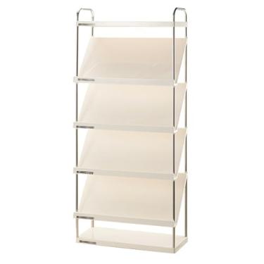 Imagem de SPXMQSS Sapateira para entrada, armário de armazenamento de sapatos com economia de espaço, organizador de sapatos inclinado estreito para sala de estar, corredor, quarto, fácil de montar bege 6