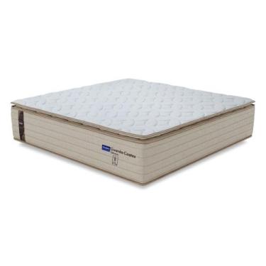 Imagem de Colchão Queen Probel Molas Ensacadas Pillow Top 158x198x30cm Guarda Co