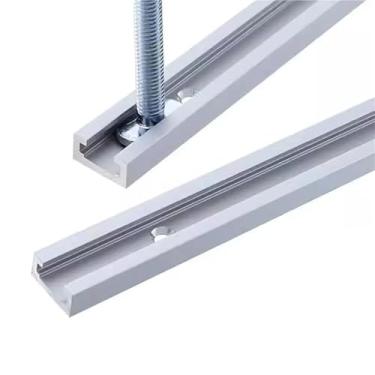 Imagem de 1 peça trilho guia deslizante T-Track liga de alumínio T Slider Fixture Slot Slide T-Slot Track 19 Tipo 19x9,5 mm 300-600mm (300mm)