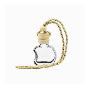 Imagem de Kit 20 Pingentes de Aromatizador Vidro Maçã 5ml para Carro - Embaleve 