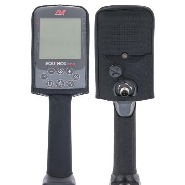 Imagem de SLY LYNX - Capa Protetora para Caixa de Controle Detector de Metais Minelab Equinox 900/700 - Preta com Capa para Alça - Proteção contra Poeira e Respingos - Tela com Filme TPU Durável