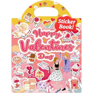 Imagem de Benresive Livros adesivos reutilizáveis para crianças de 2 a 4 anos, livros adesivos para crianças de 1 a 3 anos, livros de adesivos para crianças de 2 a 4 anos, brinquedos de viagem para crianças,