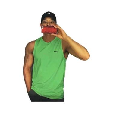 Imagem de Camiseta Regata Masculina De Verão Respirável Sem Mangas Para Academia