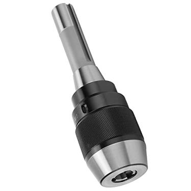 Imagem de Hyuduo Mandril de Broca Integral, Haste Reta Sem Chave Com Alta Precisão de 0,08 Mm e Boa Rigidez, para Fresadora de Torre R8