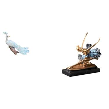 Imagem de Whtkoph Escultura de Bailarina, Figura Decorativa para Jardim, Artesanato, Estátua para Casa, Pátio, Mesa, Lareira, Restaurante, Presente.