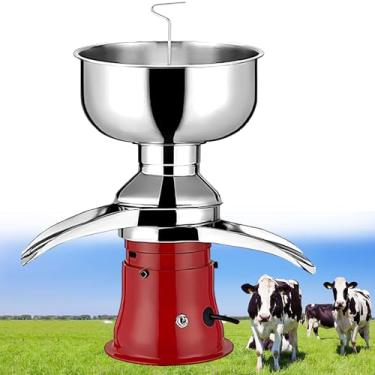Imagem de Separador CentríFugo EléTrico para Creme de Leite, Manteiga, Milkshake, 13,2 GalõEs/H, 10.500 Rpm, Baixo RuíDo, Design DestacáVel para Leite de Cabra e Vaca, Todas As PeçAs de Metal
